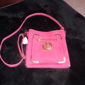 Fushia Hot PINK Crossbody
